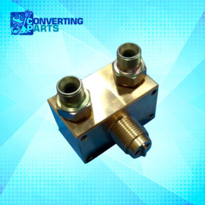Cabezal mezclador adhesivo de bronce M24 x 2